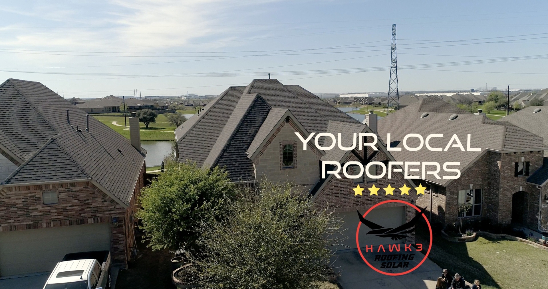 Roofing project by Hawk 3 Construction near Trophy Club, TX
