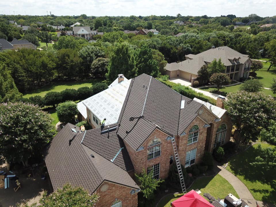 Roof Replacement in Progress