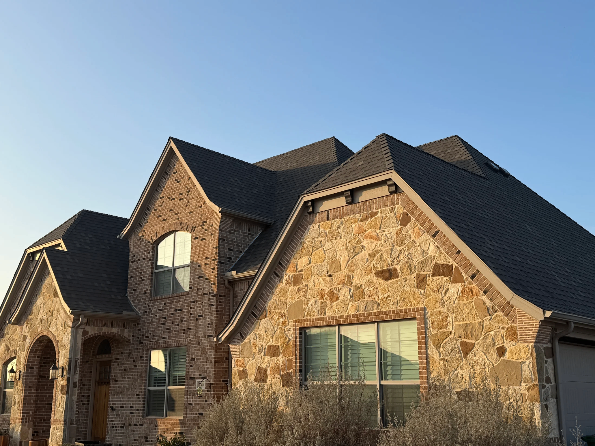 Stone & Brick Home